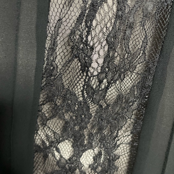 Ann Taylor black and gray lace dress - Picture 3 of 6
